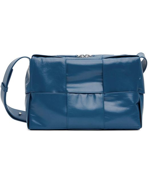 Bottega Veneta Blue Medium Arco Camera Bag for men