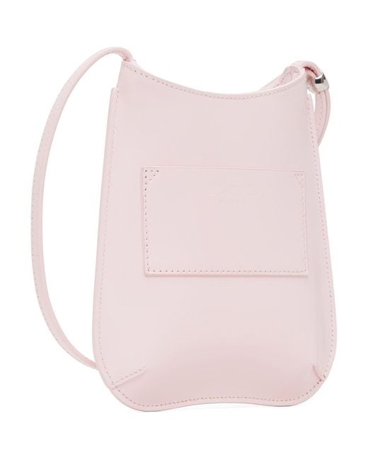 Jacquemus Pink 'The Bisou Phone Pouch' Bag