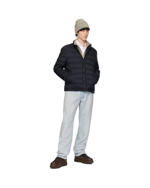Moncler Black Selves Short Down Jacket for men