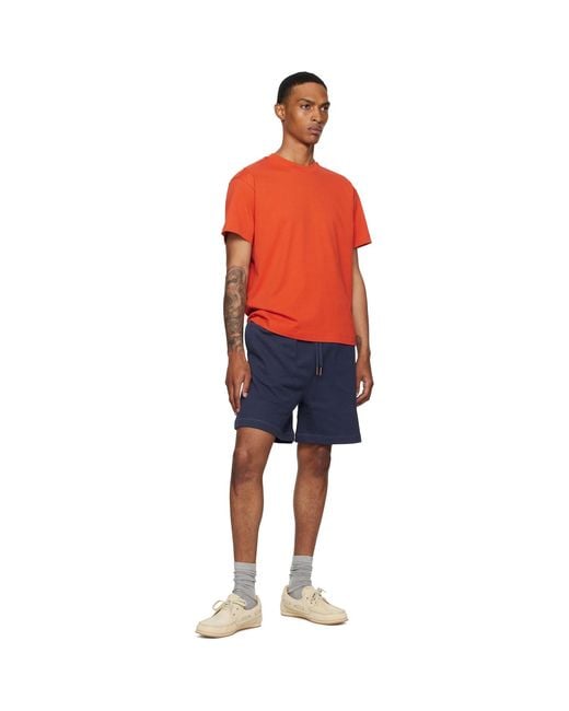 Moncler Genius Orange Moncler X Gilga Farm Short Sleeve T-Shirt for men