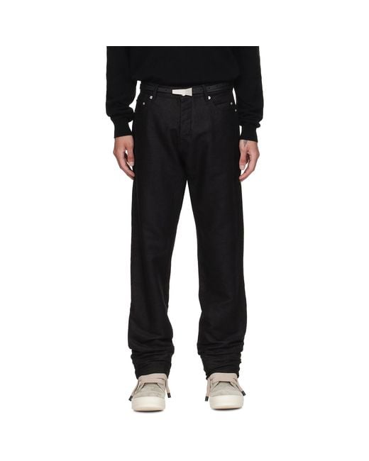 Rick Owens Black Tower Kurdt Trousers for men