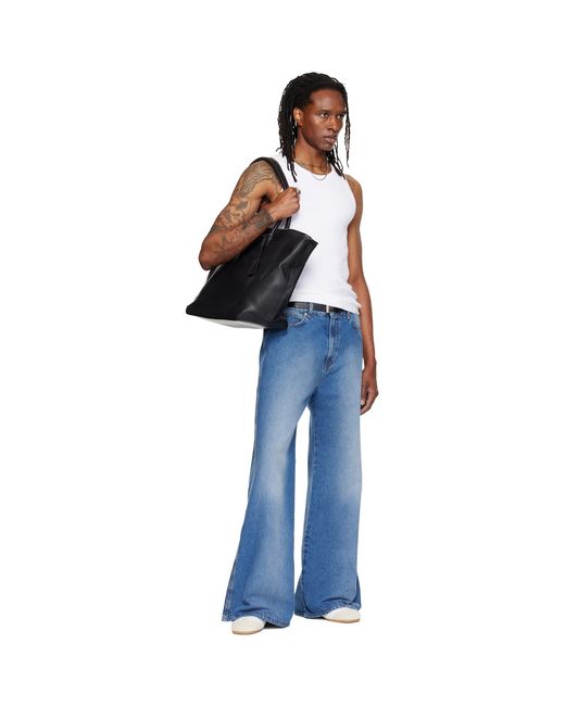 Lu'u Dan Blue Denim Phat Jeans for men