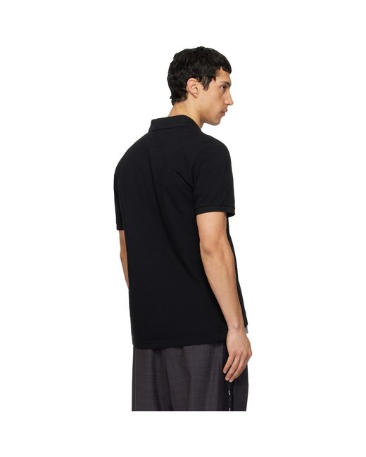 Moschino Black Milano' Polo for men