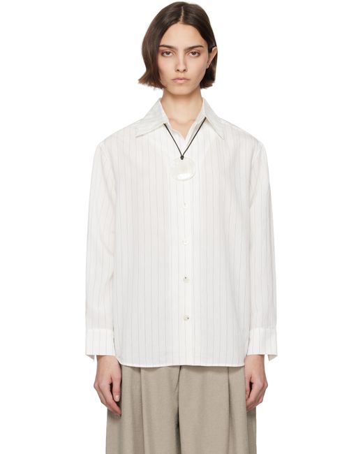 Nanushka White Fryda Shirt