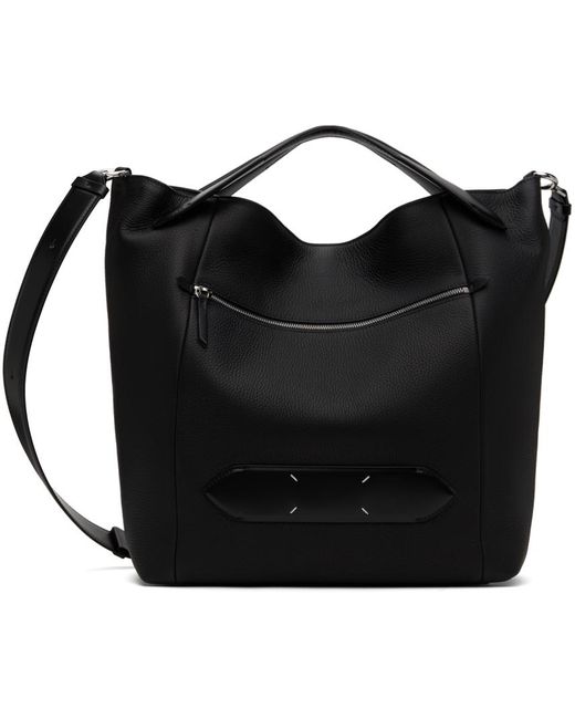 Maison Margiela Black Soft 5Ac Shopping Tote for men