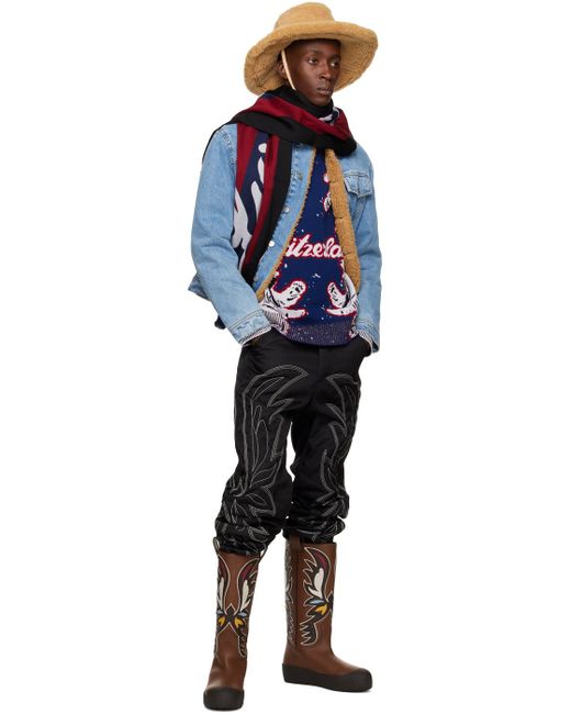 メンズ Bally Curlingコレクション ブラウン Chambery コンバットブーツ Brown