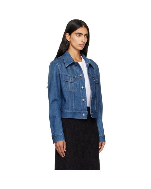 Givenchy Blue Regular Denim Jacket