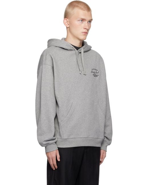Axel Arigato Gray 'Château Axel' Hoodie for men