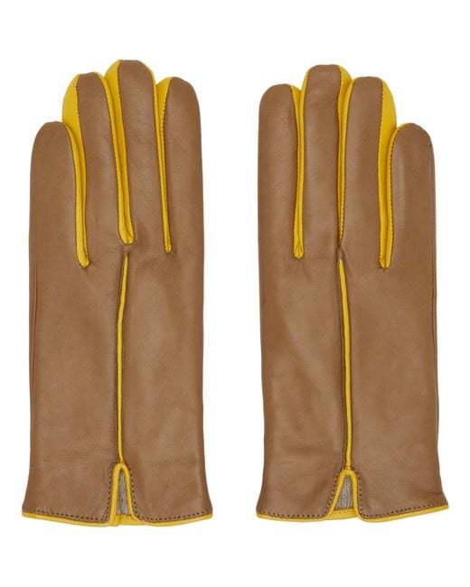 Handsome Stockholm Natural Statement Gloves for men