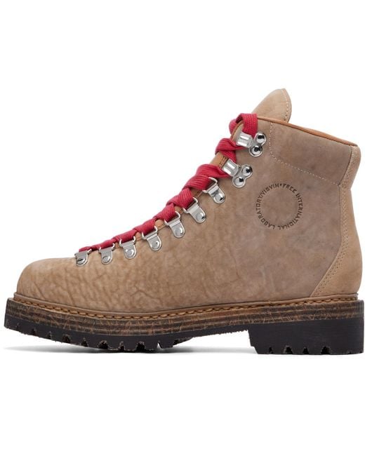 Visvim Brown Whymper Boots for men