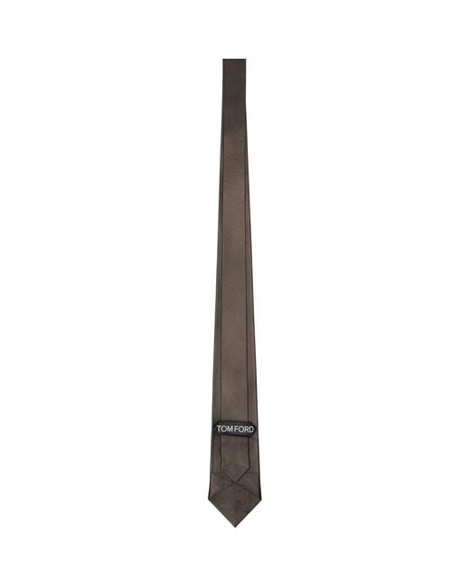 Tom Ford Multicolor Soft Nappa Plonge Tie for men
