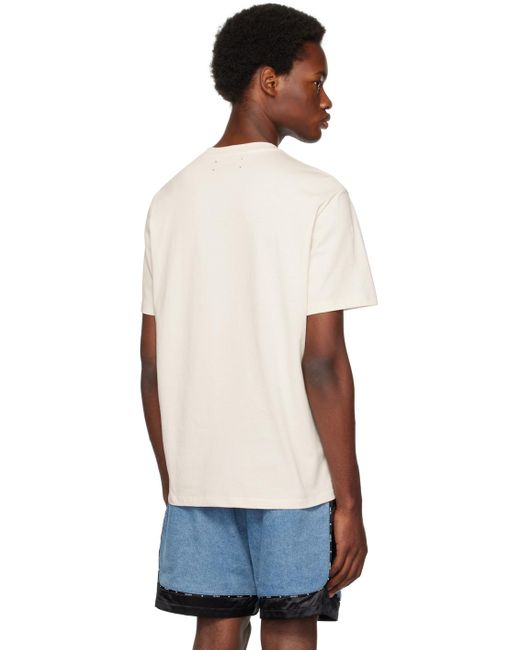 T-shirt à imprimé graphique Amiri pour homme en coloris White