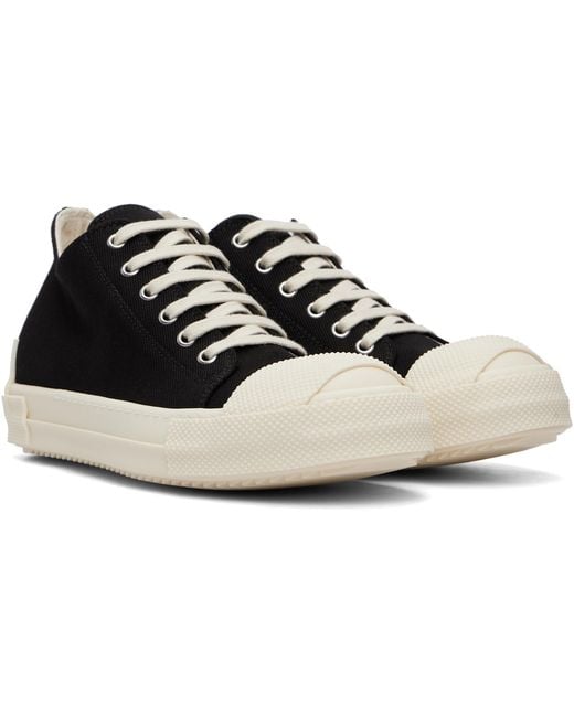 Rick Owens Black Tower Low Sneaks Sneakers for men