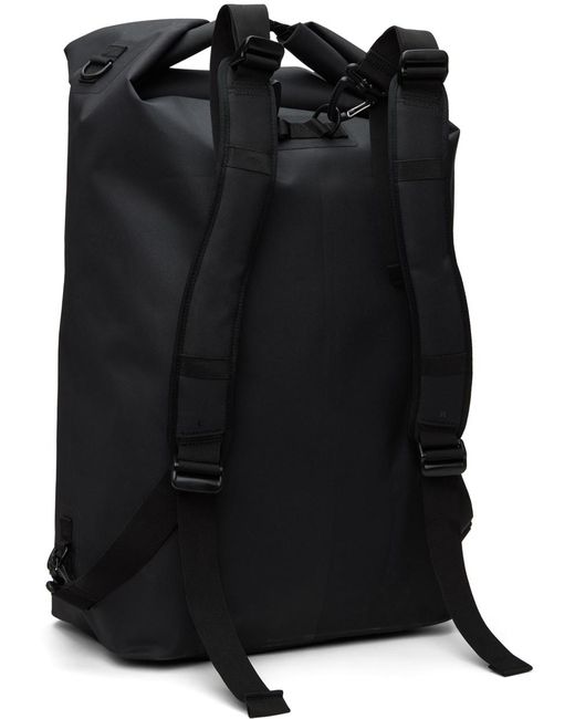 Snow Peak Black 4way Dry Backpack for men