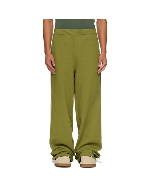Veneda Carter Green Ssense Exclusive Duo Sweatpants for men