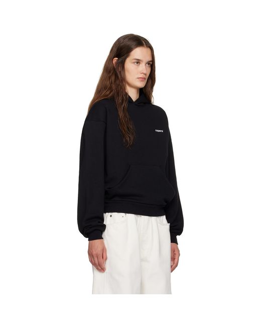 Coperni Black Logo Hoodie