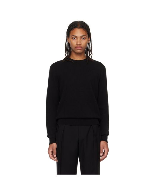 The Row Black Benji Sweater for men