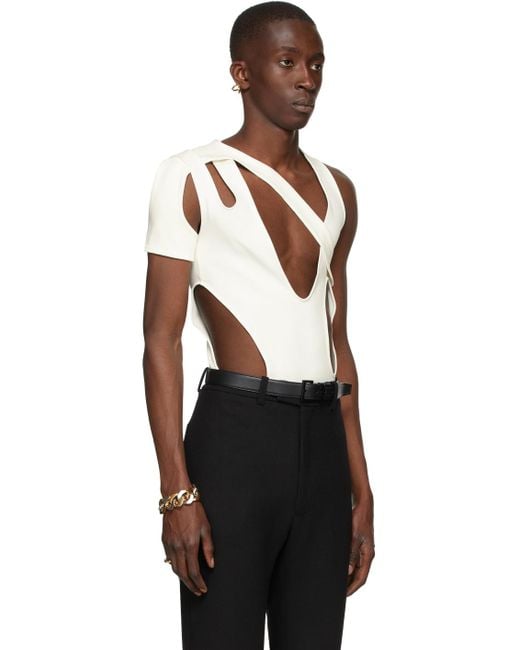 white cut out tank top