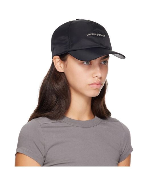 Rick Owens Blue Tower Baseball Cap