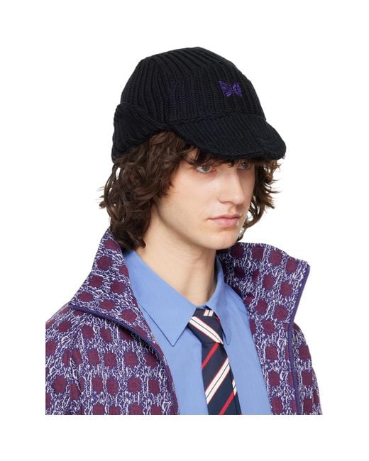 Needles Blue Bird Cap for men