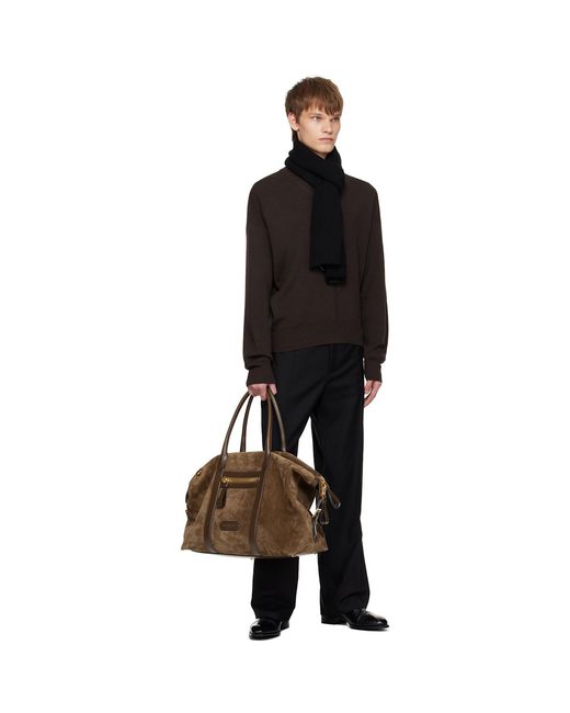Tom Ford Black Cashmere Scarf for men