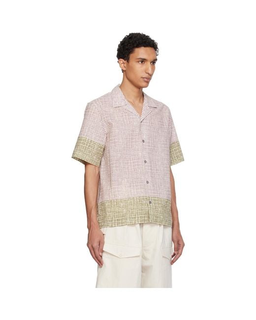 Paul Smith Multicolor Checked Shirt for men
