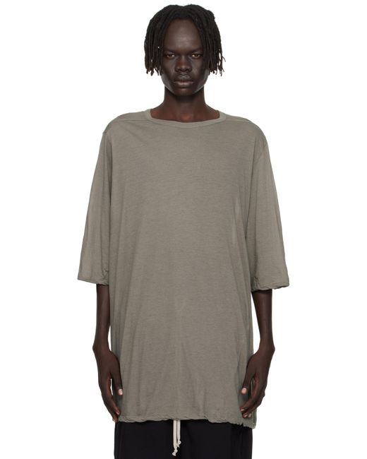 メンズ Rick Owens グレー Concordians Jumbo Tシャツ Multicolor