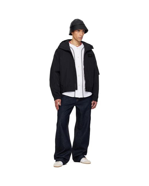 KENZO Blue Paris Winter Holidays' Windbreaker Jacket for men
