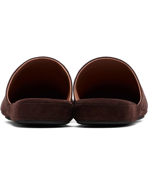 Calvin Klein Brown Hugh Slippers for men