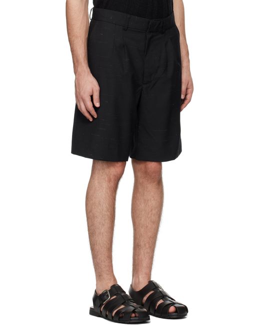 Short Façon Costume Noir Chiné Commas pour homme en coloris Black