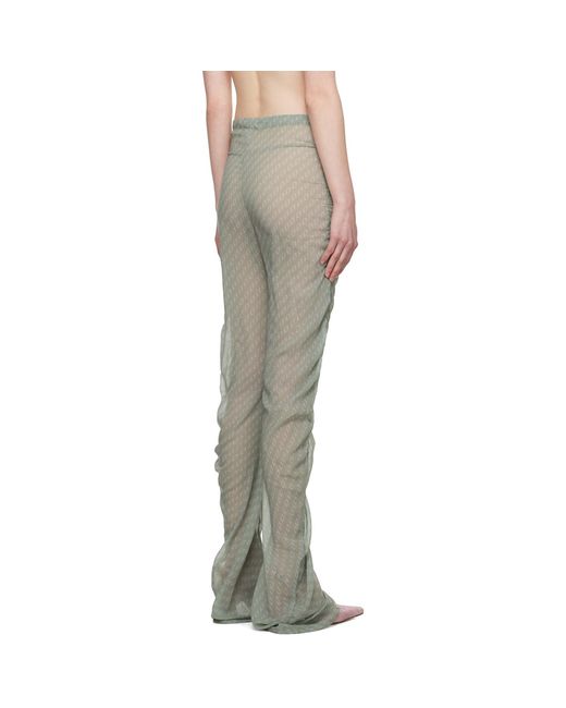 Jade Cropper Black Twisted Trousers