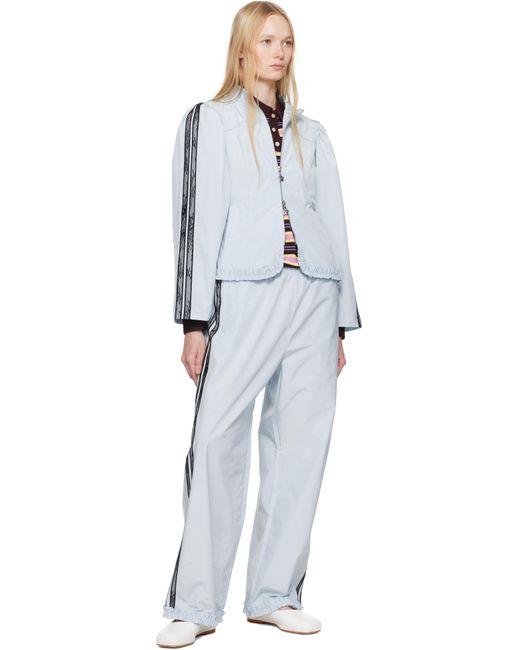 Sandy Liang White Eileen Jacket