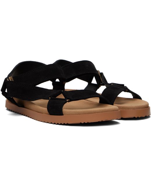 DSquared² Black Suede Sandals for men
