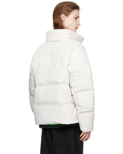 The North Face White Rmst Steep Tech Nuptse Down Jacket for men