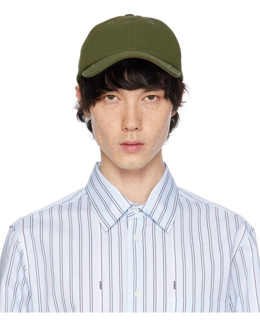 Jacquemus Blue Khaki Le Raphia 'la Casquette ' Cap for men