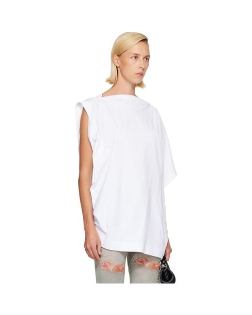 Vivienne Westwood White Oversized Hebo T-Shirt