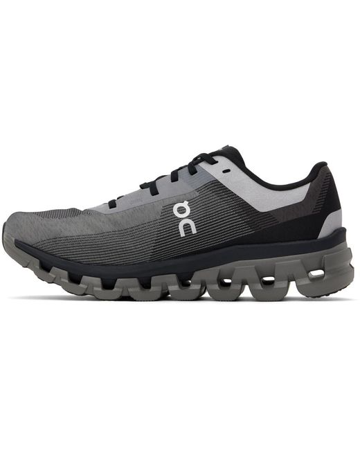 On Shoes Black Cloudflow 4 Sneakers for men