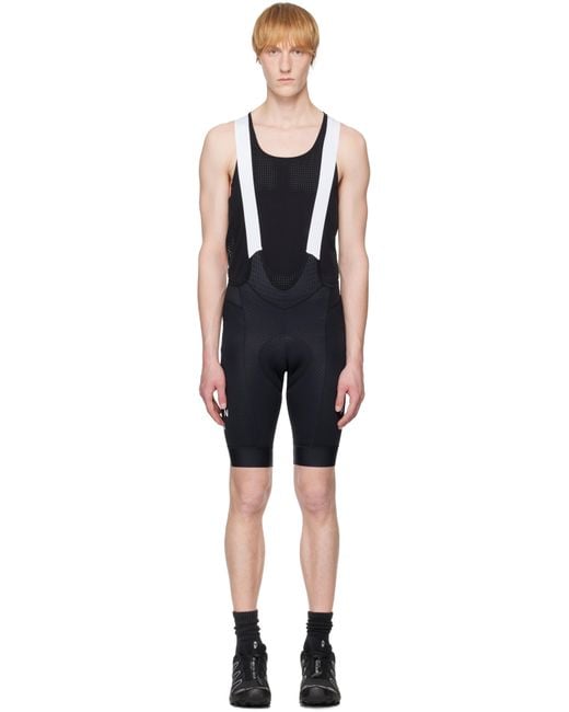 Pas Normal Studios Black 'Mechanism' Bib Shorts for men