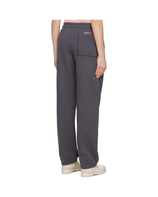 Objects IV Life Black Print Lounge Pants