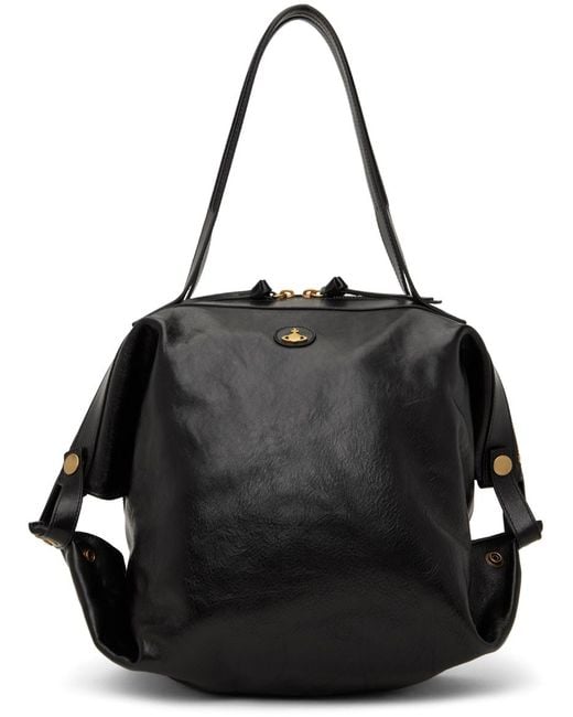 Vivienne Westwood Black Large Mara Holdall Duffle Bag for men