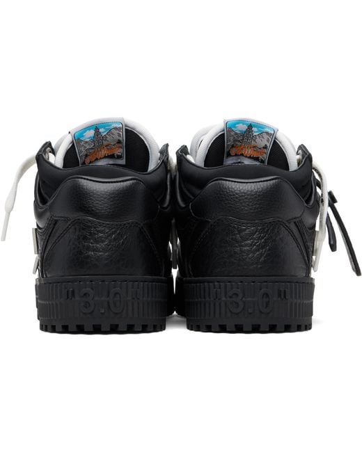 Off-White c/o Virgil Abloh Black 3.0 Floating Arrow Sneakers for men