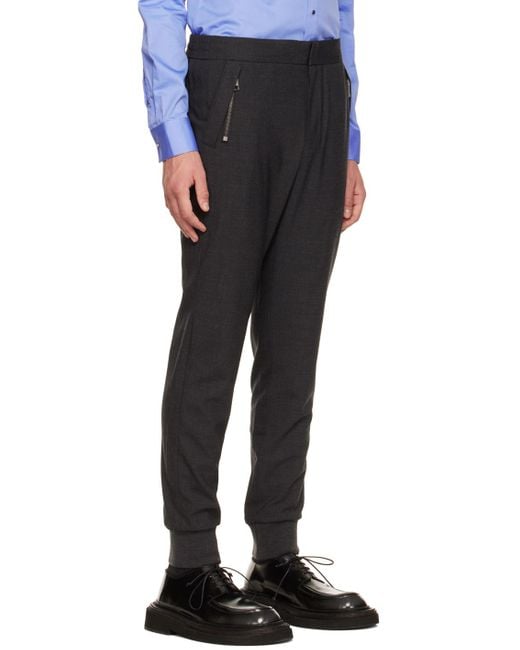 Wooyoungmi Blue Tape Trousers for men