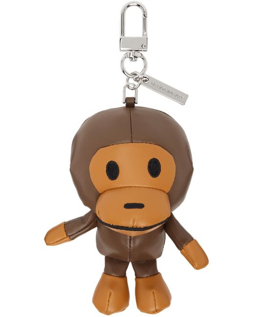 Porte-clés brun à baby milo A Bathing Ape en coloris Natural