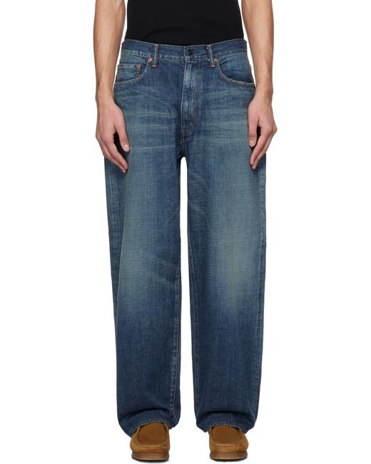 メンズ Nanamica ブルー Selvage ジーンズ Blue