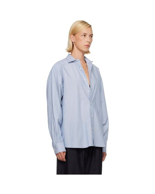 Baserange Blue Claude Shirt