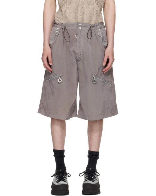 メンズ Charlie Constantinou Ssense限定 グレー Nylon Essential ショートパンツ Multicolor