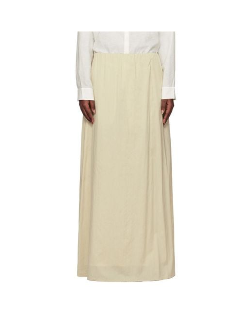 Ruohan Natural Kos Maxi Skirt