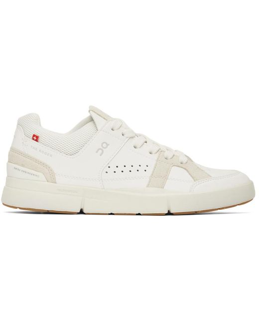 On 'the Roger Clubhouse' Sneakers in White|Sand (White) - Lyst