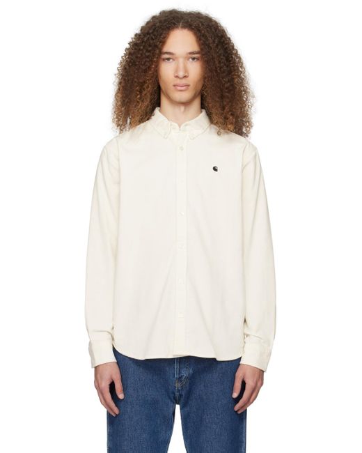 Carhartt Off-white Madison Shirt for men