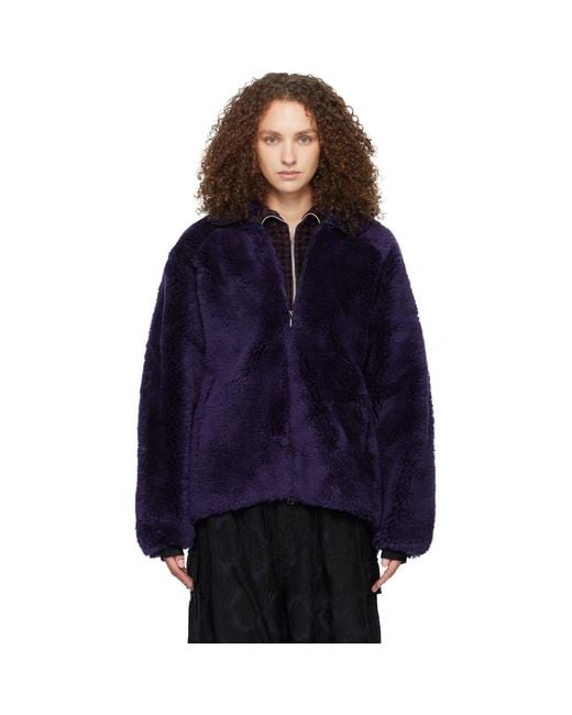 Needles Blue Fleece Jacket